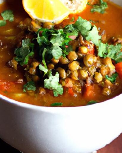Hearty Moroccan Lentil Soup Recipe: A Flavorful Tradition