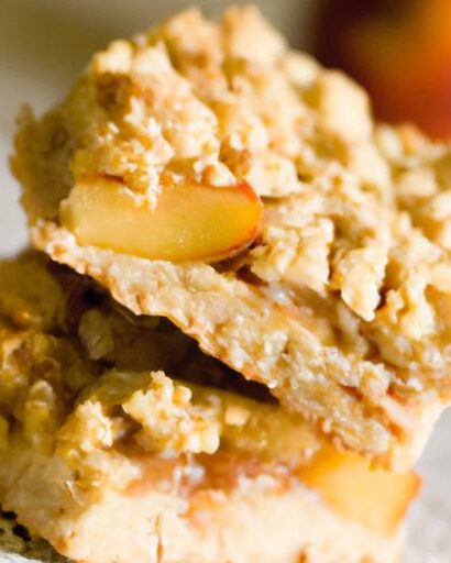 Southern Peach Crumb Bars: A Sweet Slice of Sunshine