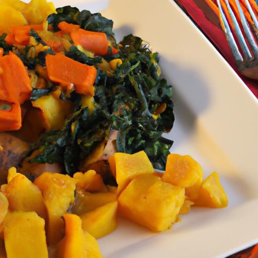 Hearty Sweet Potato & Spinach Tagine: A Flavorful Journey