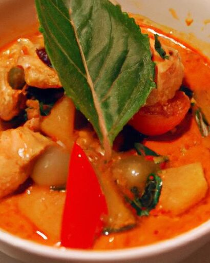 Spice Up Dinner: Authentic Thai Red Curry with Chicken Recipe