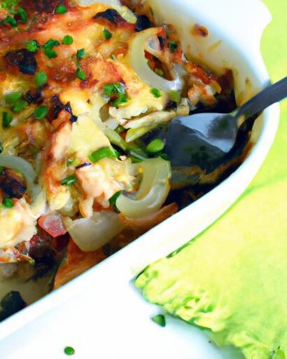 Wholesome Creamy Vegetable Bake: A Hearty Main Dish Idea