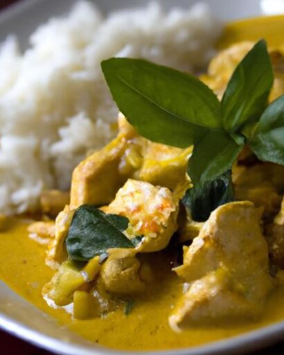 Golden Delight: Discover the Secrets of Thai Yellow Curry Chicken