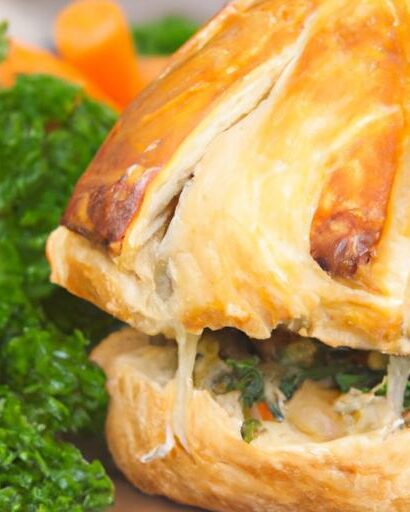 Mushroom Wellington Magic: A Savory Vegetarian Delight