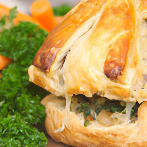Mushroom Wellington Magic: A Savory Vegetarian Delight
