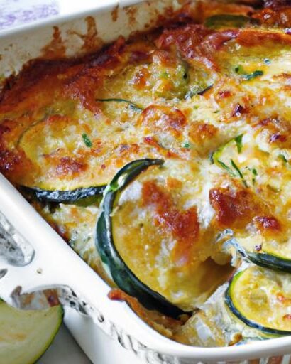 Quick Zucchini Parmesan Bake: A Savory Summer Delight