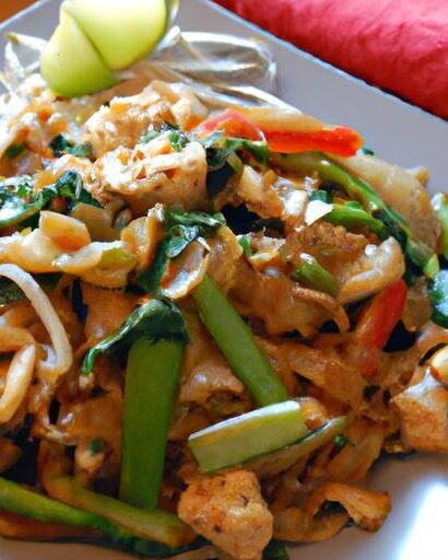 Savoring Thai Pad See Ew with Chicken: A Flavorful Journey
