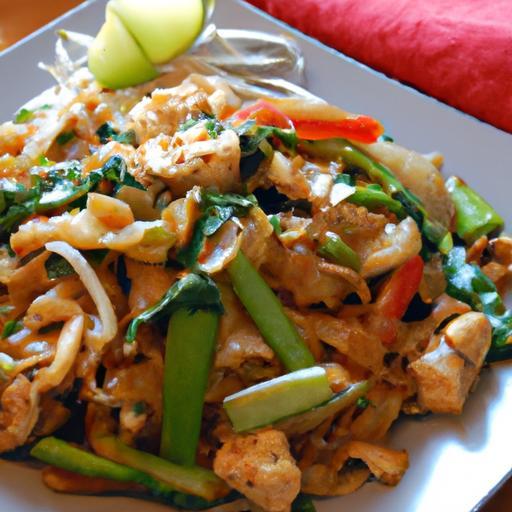 Savoring Thai Pad See Ew with Chicken: A Flavorful Journey