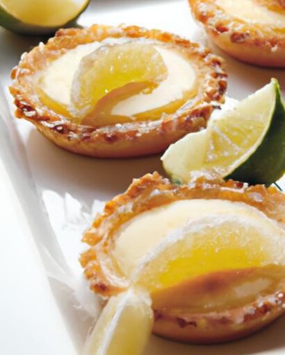 Zesty Lemon Curd Tartlets for Two: A Sweet Duo Delight