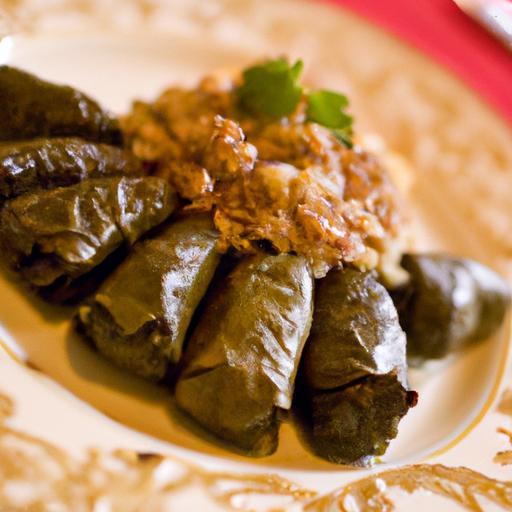 Wrapped Wonders: Exploring Stuffed Grape Leaves with Bulgur