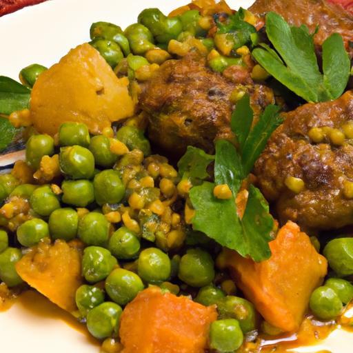 Savoring Kefta Tagine: A Flavorful Feast with Peas