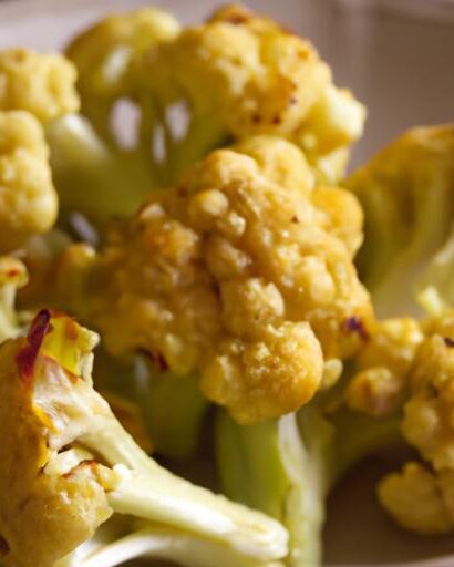 Golden Glow: The Magic of Roasted Cauliflower with Turmeric