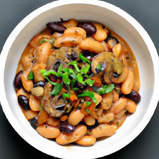Hearty Mushroom & White Bean Ragu: A Savory Plant-Based Delight