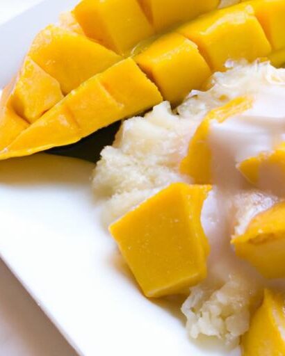 Sweet Bliss: Exploring Thai Coconut Sticky Rice with Mango