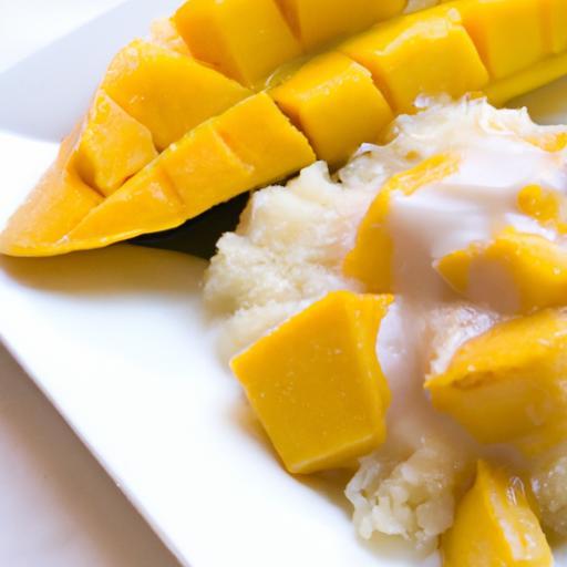 Sweet Bliss: Exploring Thai Coconut Sticky Rice with Mango