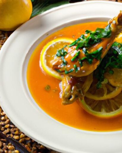 Zesty Moroccan Chicken with Preserved Lemon: A Flavor Journey