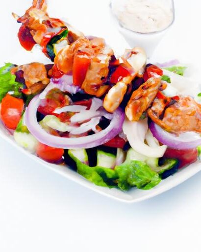 Master the Art of Grilled Chicken Souvlaki: Easy Recipe!