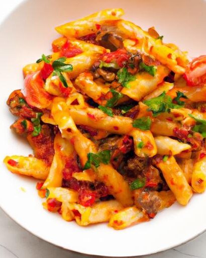 Hearty Ground Beef & Tomato Pasta: A Flavorful Classic Feast