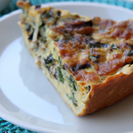 Savor⁤ the ⁣Flavor: Mushroom ‍& Spinach Quiche Delight