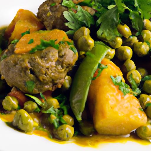 Savoring Kefta Tagine: A Flavorful Feast with Peas