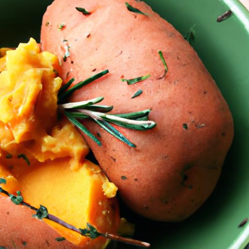 Herb-Infused Sweet potato Mash: A Flavorful Twist Explained