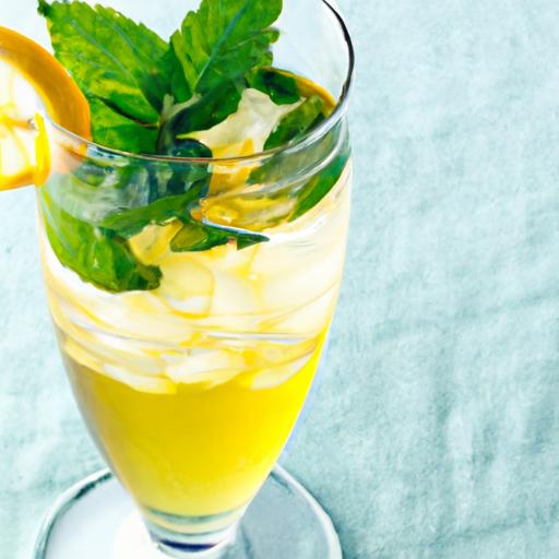 Refreshing Iced Green Tea with Lemon: A Zesty Twist on Wellness