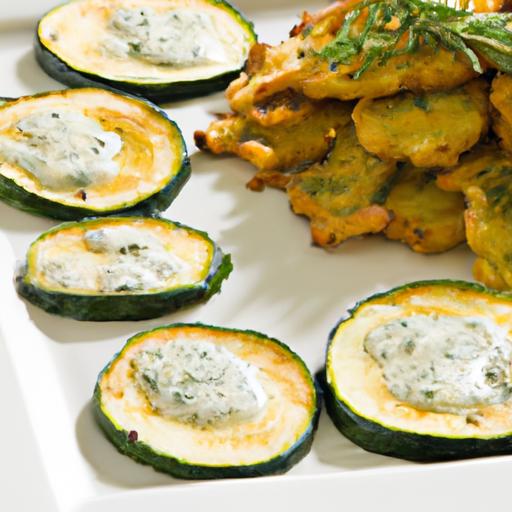 Crispy Fried Zucchini Meets Cool, Creamy Tzatziki bliss