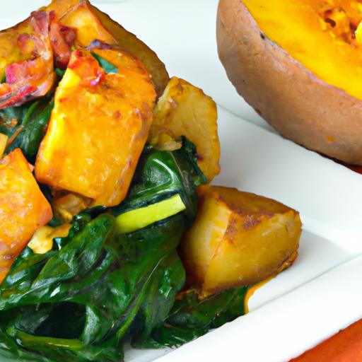 Hearty Sweet Potato & Spinach Tagine: A Flavorful Journey