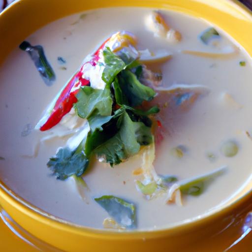 Savor the Flavors: Authentic Thai Coconut Chicken Soup Recipe