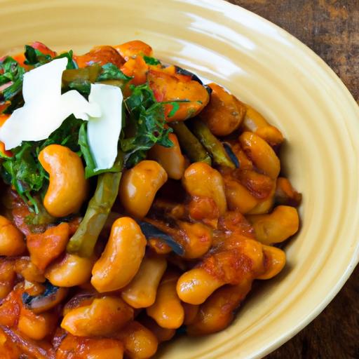 Savory mushroom‍ & White Bean Ragu: A Hearty Plant-Powered Delight