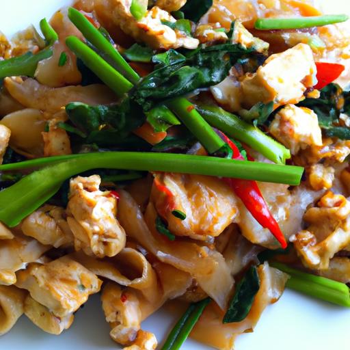 Savoring Thai Pad See ew with Chicken: A Flavorful Journey