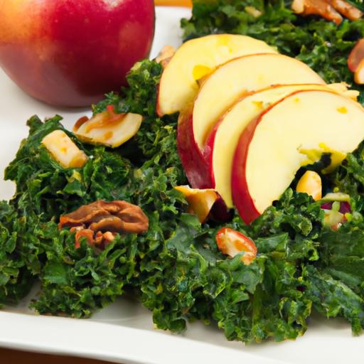 Crunchy ⁣Kale Apple Walnut Salad: A ​Fresh, Nutritious Delight