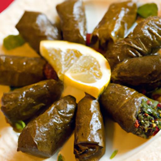 Bulgur-Stuffed Grape Leaves: A Flavorful Mediterranean Delight