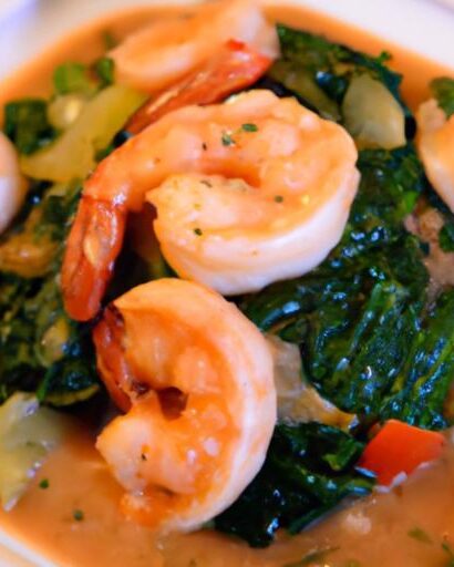 Savor the Flavors: A Delightful Shrimp and Spinach Curry