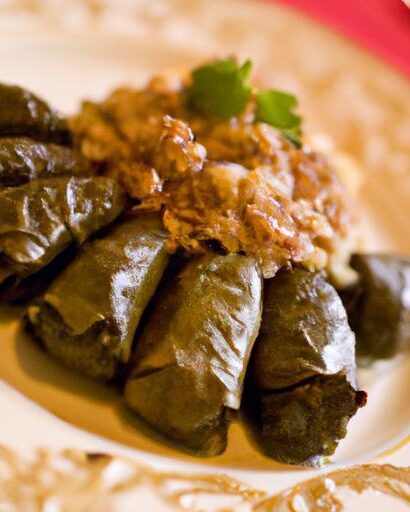 Wrapped Wonders: Exploring Stuffed Grape Leaves with Bulgur