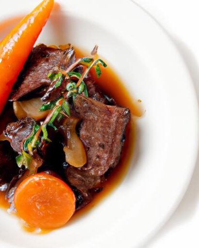 Savor Love: Romantic Beef Bourguignon Without Wine Twist