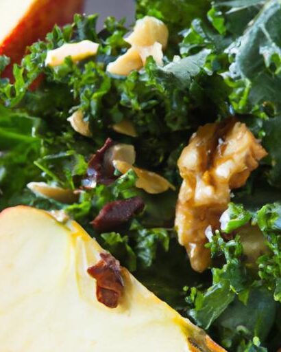 Crunchy Kale Apple Walnut Salad: A Fresh, Nutritious Delight