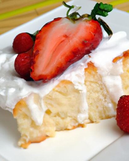 Decadent Moist Vanilla Tres Leches Cake Recipe Unveiled