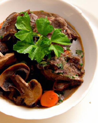 Savor Romantic Beef Bourguignon: Wine-Free and Wonderful
