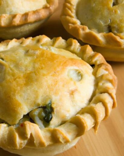Savory Spinach and Feta Mini Pies: A Perfect Bite-Sized Treat