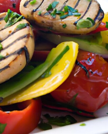 Savor the Flavors: Grilled Mediterranean Portobello Magic