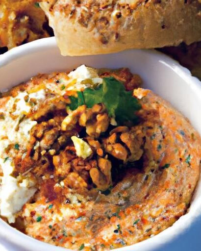 Muhammara with Sumac: A Tangy Twist on a Classic Dip