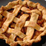 Indulge in Dutch Apple Pie Drizzled with Luscious Caramel