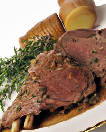 Herb-Infused Lamb Roast: A Savory Feast for the Senses