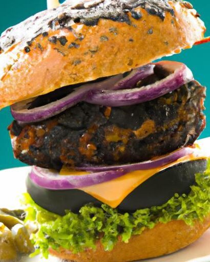 Fiery Flavor: How to Make Spicy Black Bean Burgers