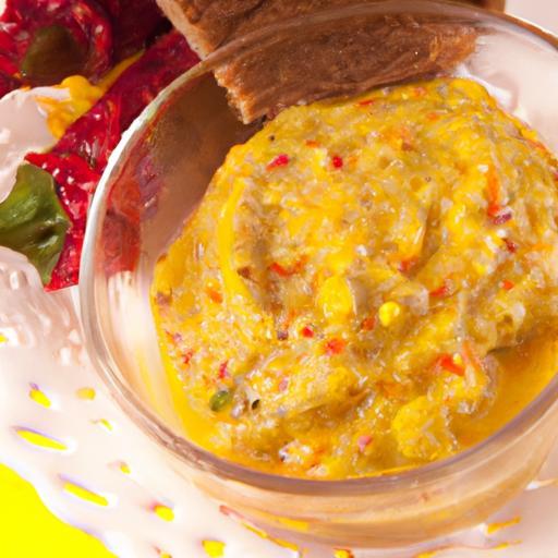 Smoky Roasted Bell Pepper & Walnut Dip: A Flavorful Twist