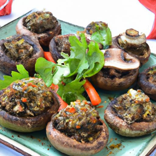 Deliciously Veggie: Irresistible Stuffed Mushroom Recipes