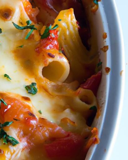 Cheesy Vegetarian Baked Pasta: A Comfort Food Classic