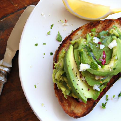 Avocado & Feta Toast: A Creamy Twist on a Classic Bite