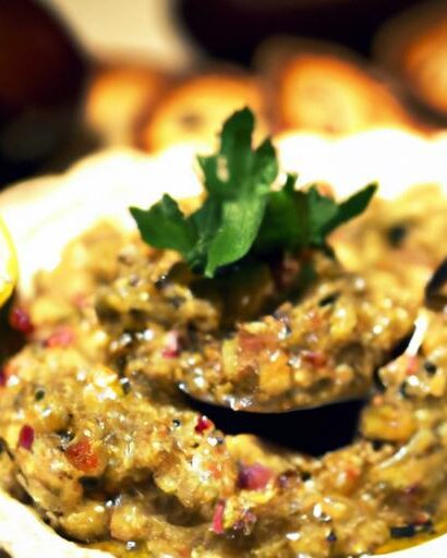 Eggplant Caviar: A Savory Dip with Rich Mediterranean Flair
