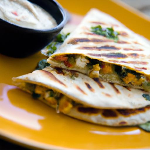 Savor Flavor: The Perfect Chicken and Spinach quesadillas